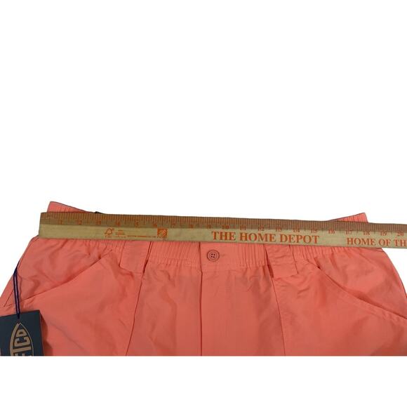 AFTCO‎ M01 Men Fishing Shorts Size 40 8” Inseam Desert Coral - Picture 2 of 7